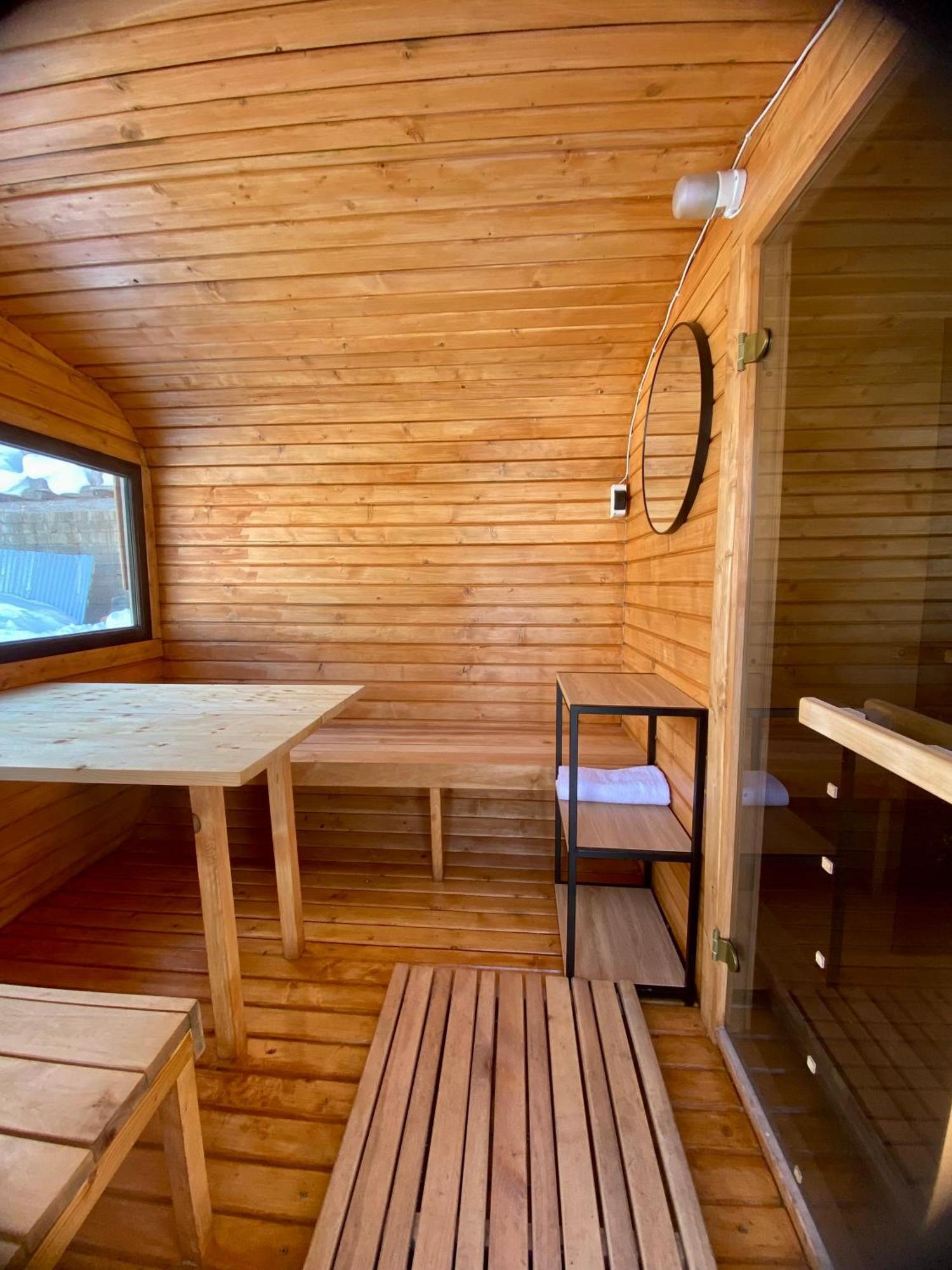 Sauna Tetnuldi Mestia Exteriör bild
