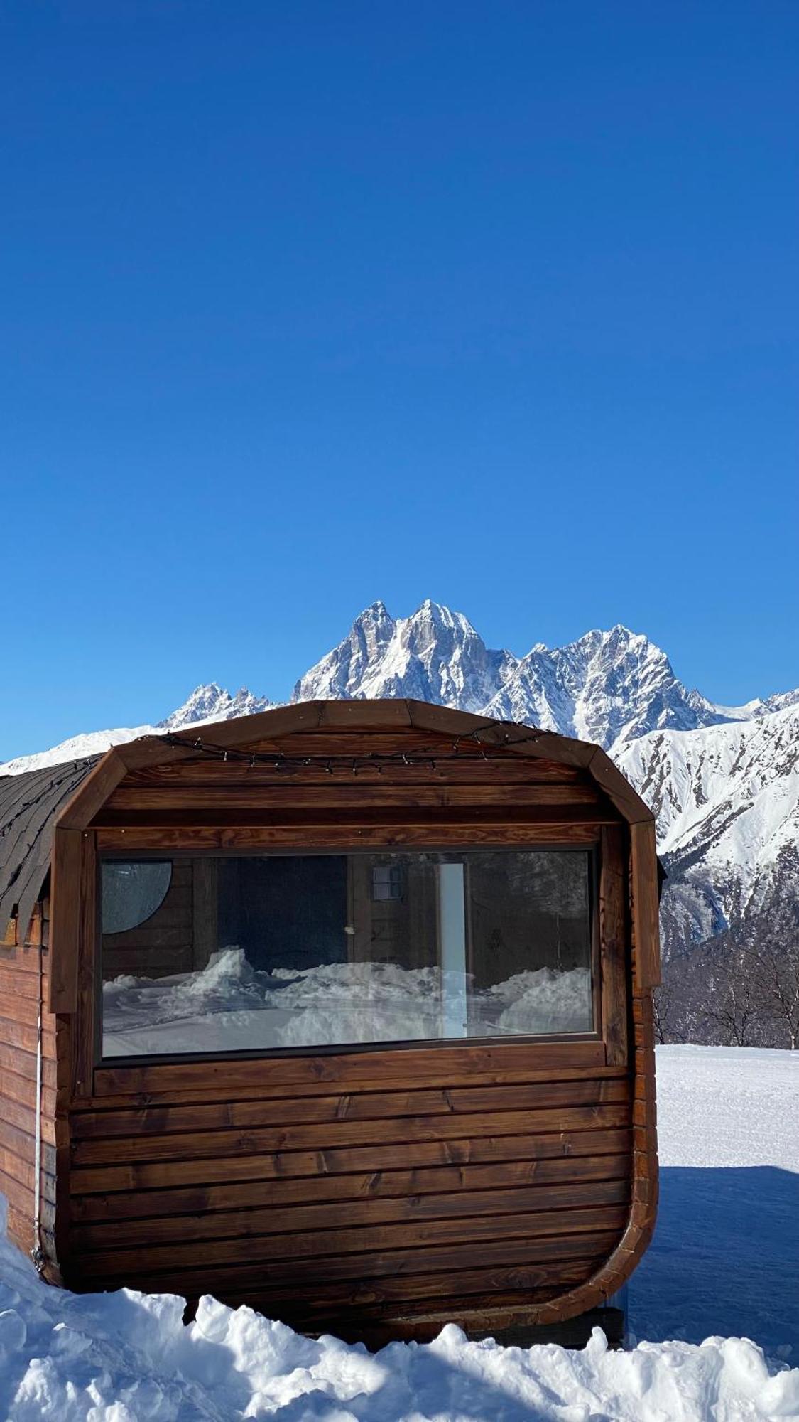 Sauna Tetnuldi Mestia Exteriör bild